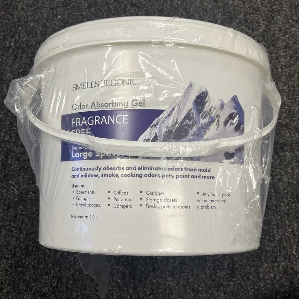 SMELLS BEGONE 1-Gallon Odor Absorber 128.00 Fl Oz (Pack of 1), Fragrance Free